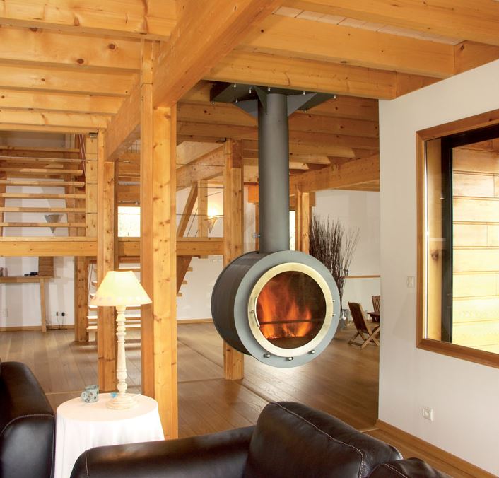 Petit Poêle à Bois Design - Poele à Bois Maison